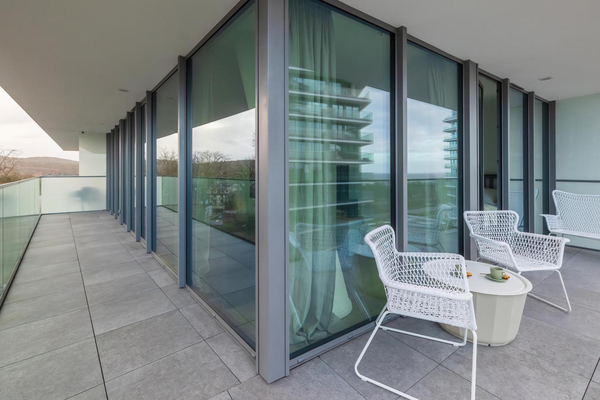 Lux Sea Towers - Wellness Spa, Gym & Beach - Seaview By Rent Like Home Miedzyzdroje Bagian luar foto