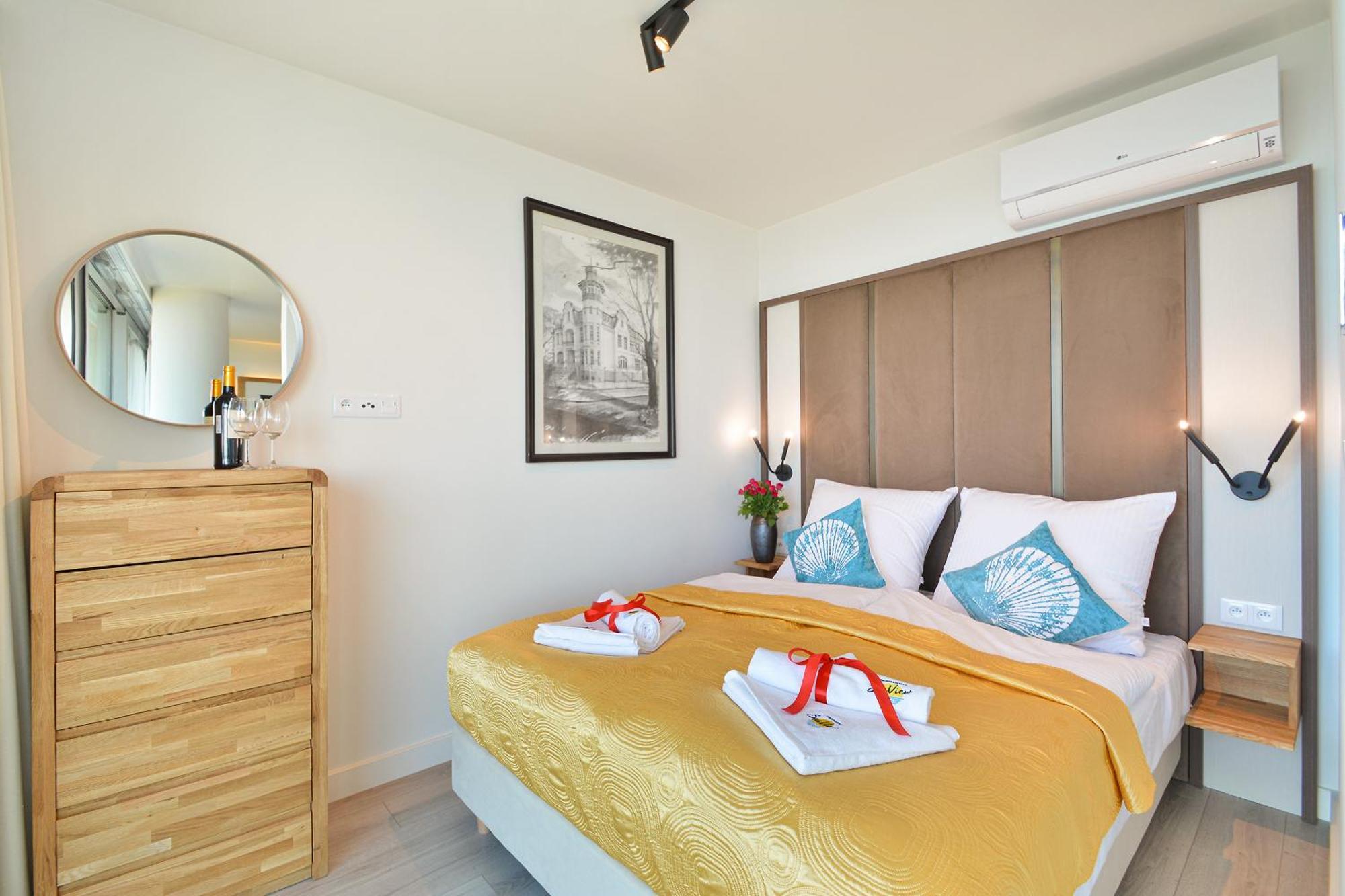 Lux Sea Towers - Wellness Spa, Gym & Beach - Seaview By Rent Like Home Miedzyzdroje Bagian luar foto
