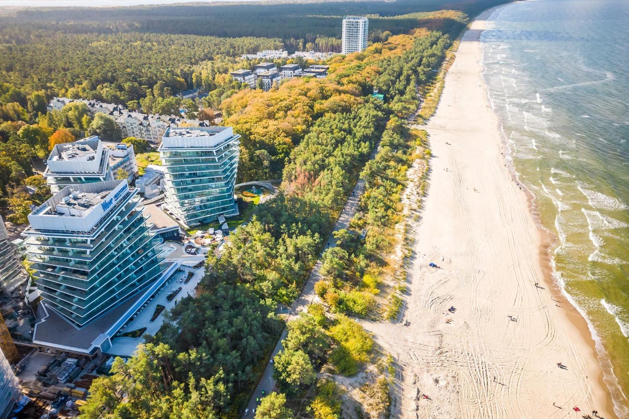 Lux Sea Towers - Wellness Spa, Gym & Beach - Seaview By Rent Like Home Miedzyzdroje Bagian luar foto